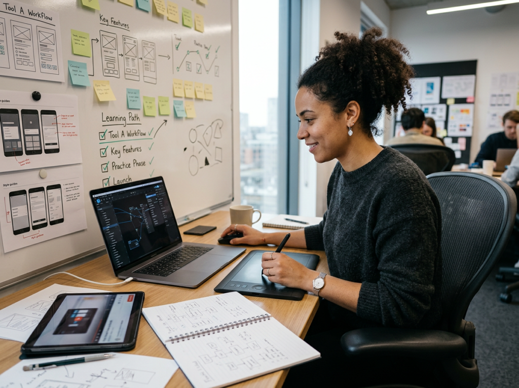 designer-upskilling-quickly-when-new-design-tools-launch